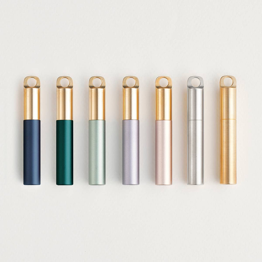 Tom's Studio - The Field Mouse – refillable travel pen: Brass