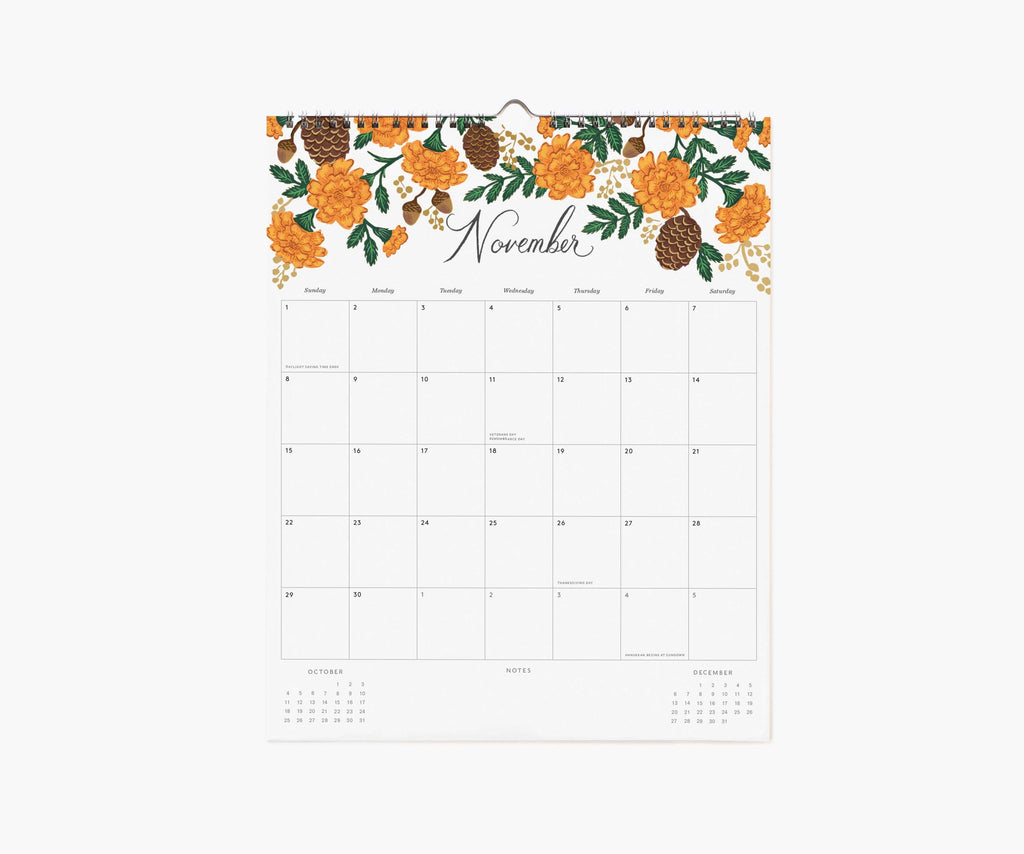 Rifle Paper Co. - 2026 Dahlia Appointment Calendar