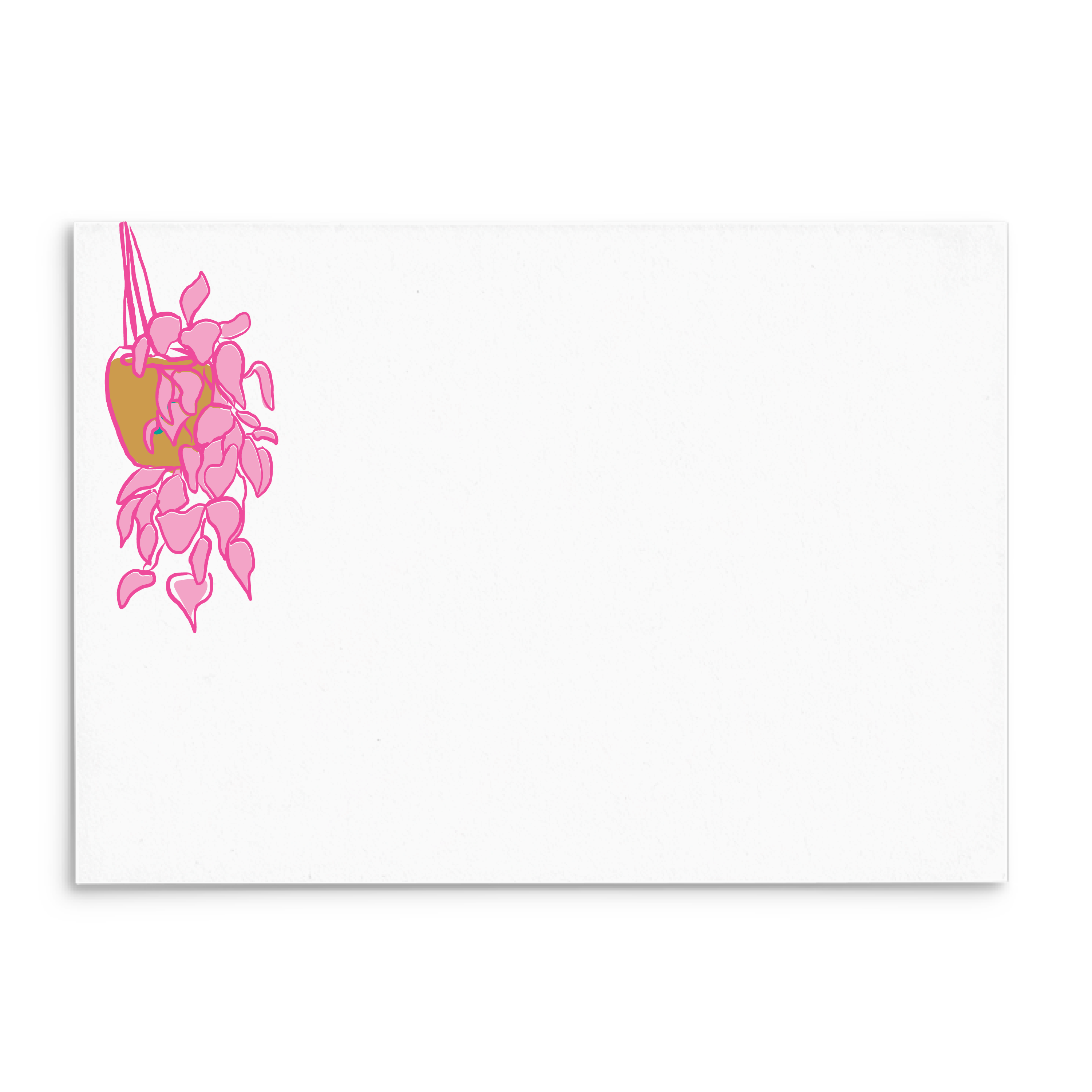 UncommonWares - 10 Flowy Panel Note Cards