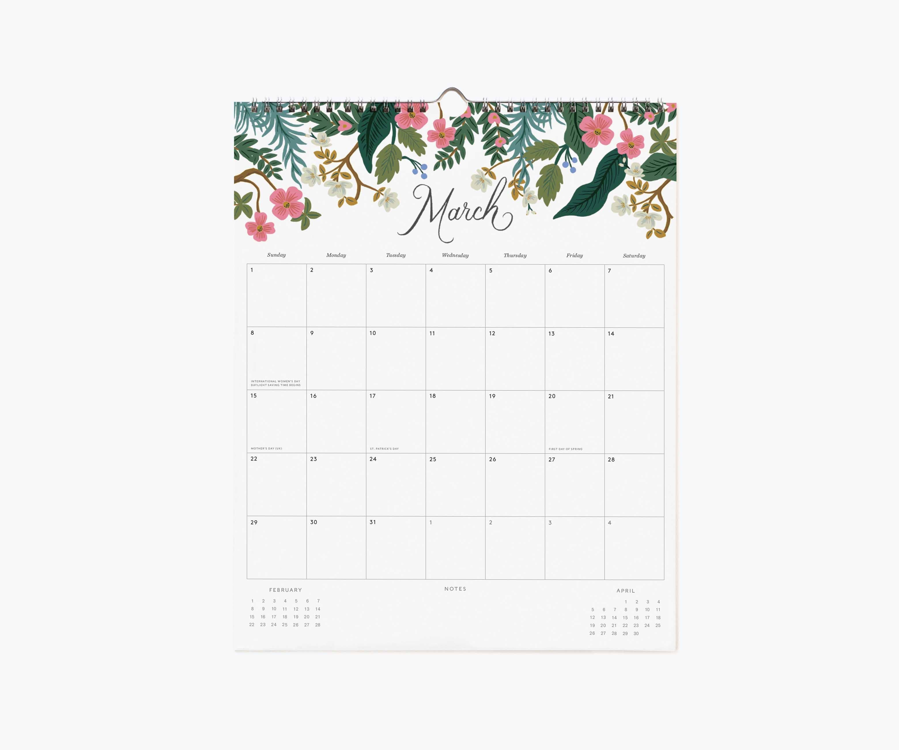 Rifle Paper Co. - 2026 Dahlia Appointment Calendar