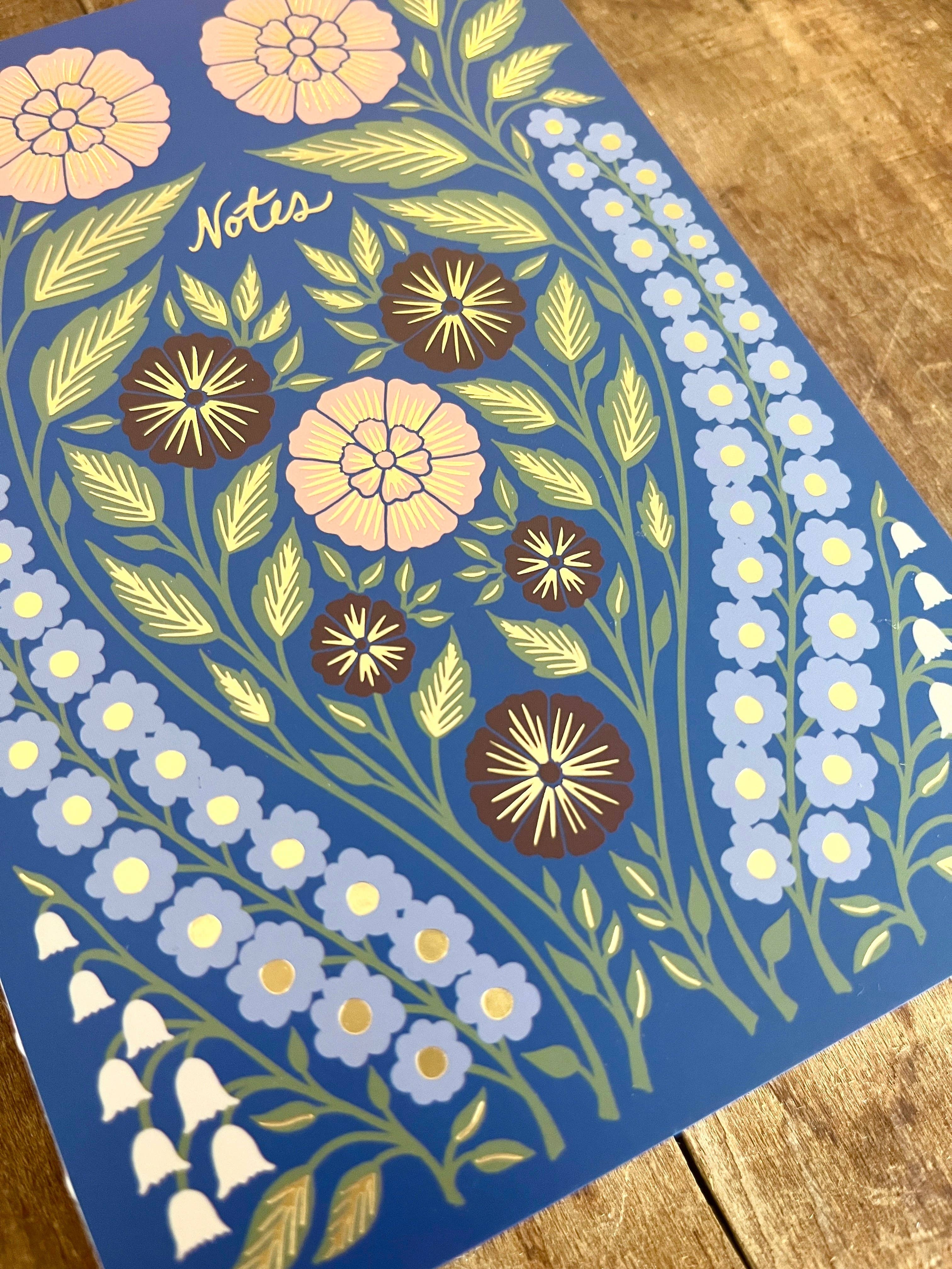 Katharine Watson - Naked Spine Journal: Foil Floral