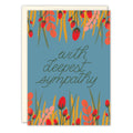 Black Joy Paper - Flower Field Sympathy Card