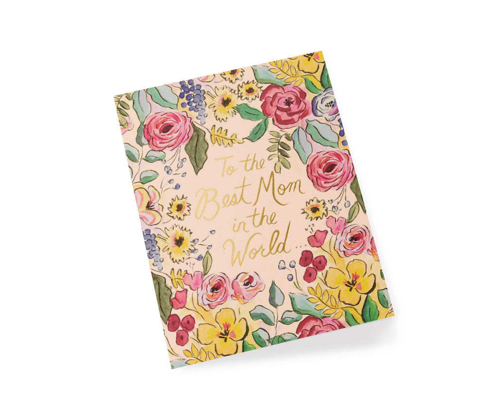 Rifle Paper Co. - Best Mom in the World Mother's Day Card