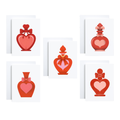 Cryptic Paper Co. - Retro Valentine Love Potion Notecard Boxed Set