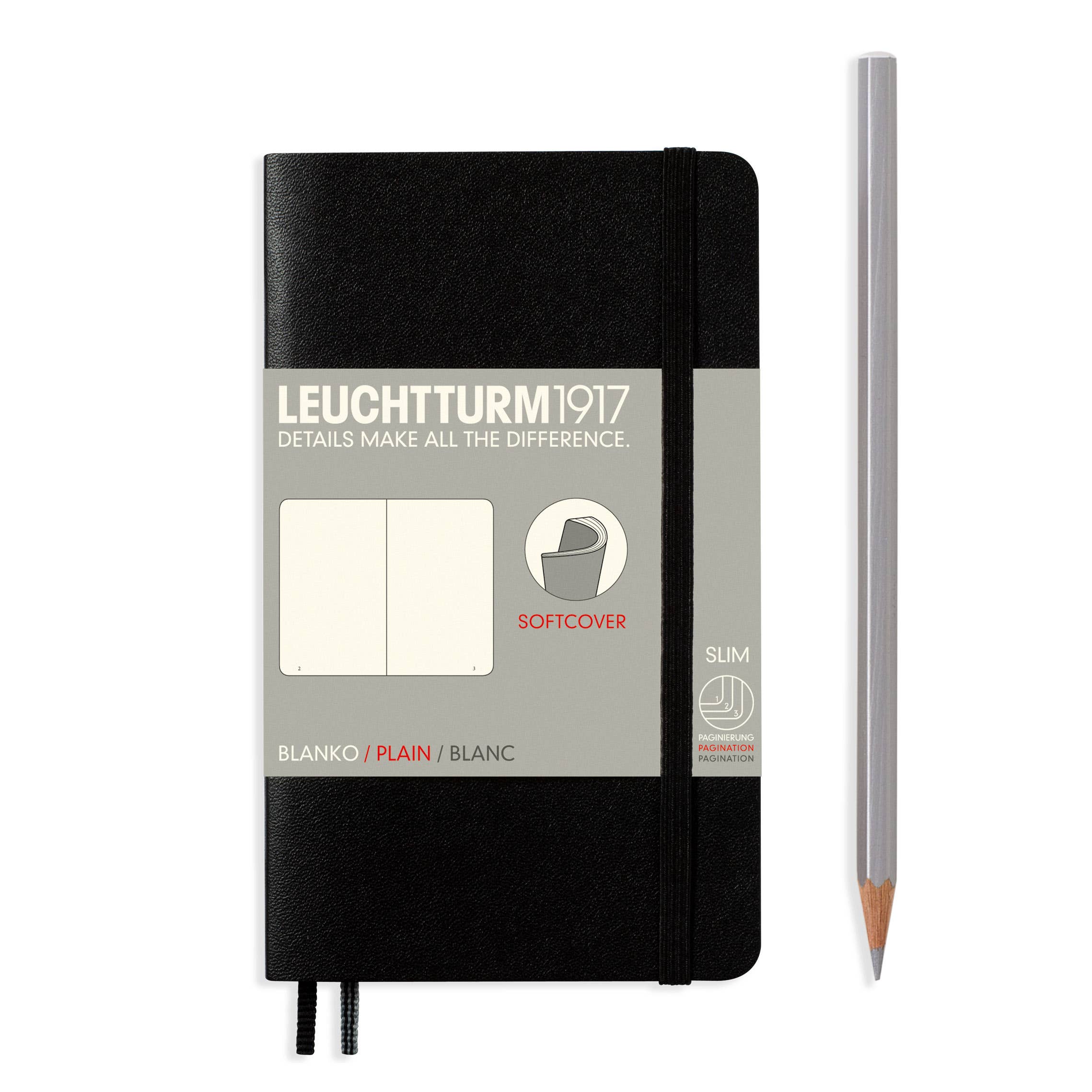 LEUCHTTURM1917 - Notebooks - Pocket (A6): Sage / Hardcover / Squared