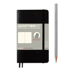 LEUCHTTURM1917 - Notebooks - Pocket (A6): Black / Softcover / Dotted