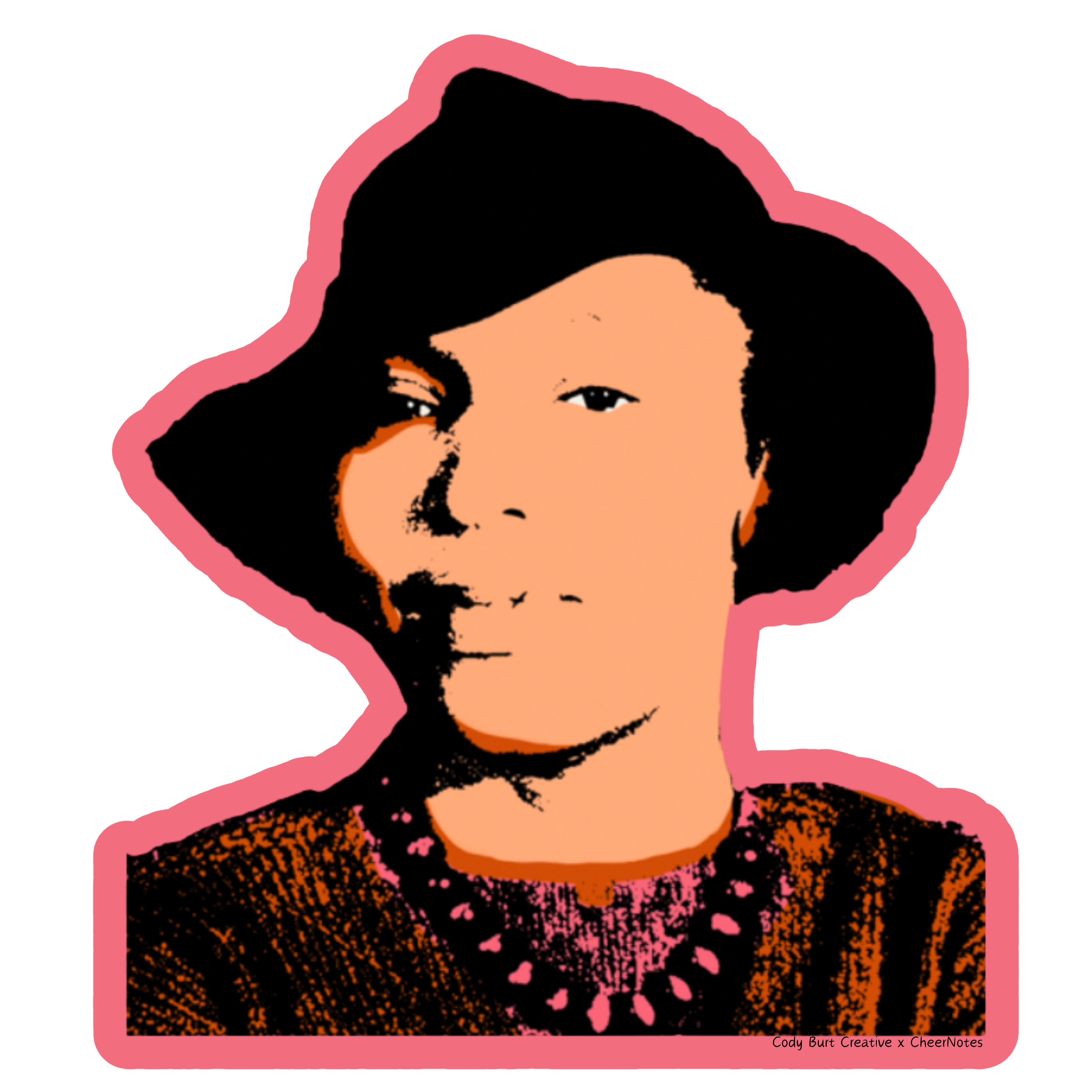 CheerNotes Greeting Cards & Stationery - Zora Neale Hurston Stickers | Black Literary Icon | Bookish