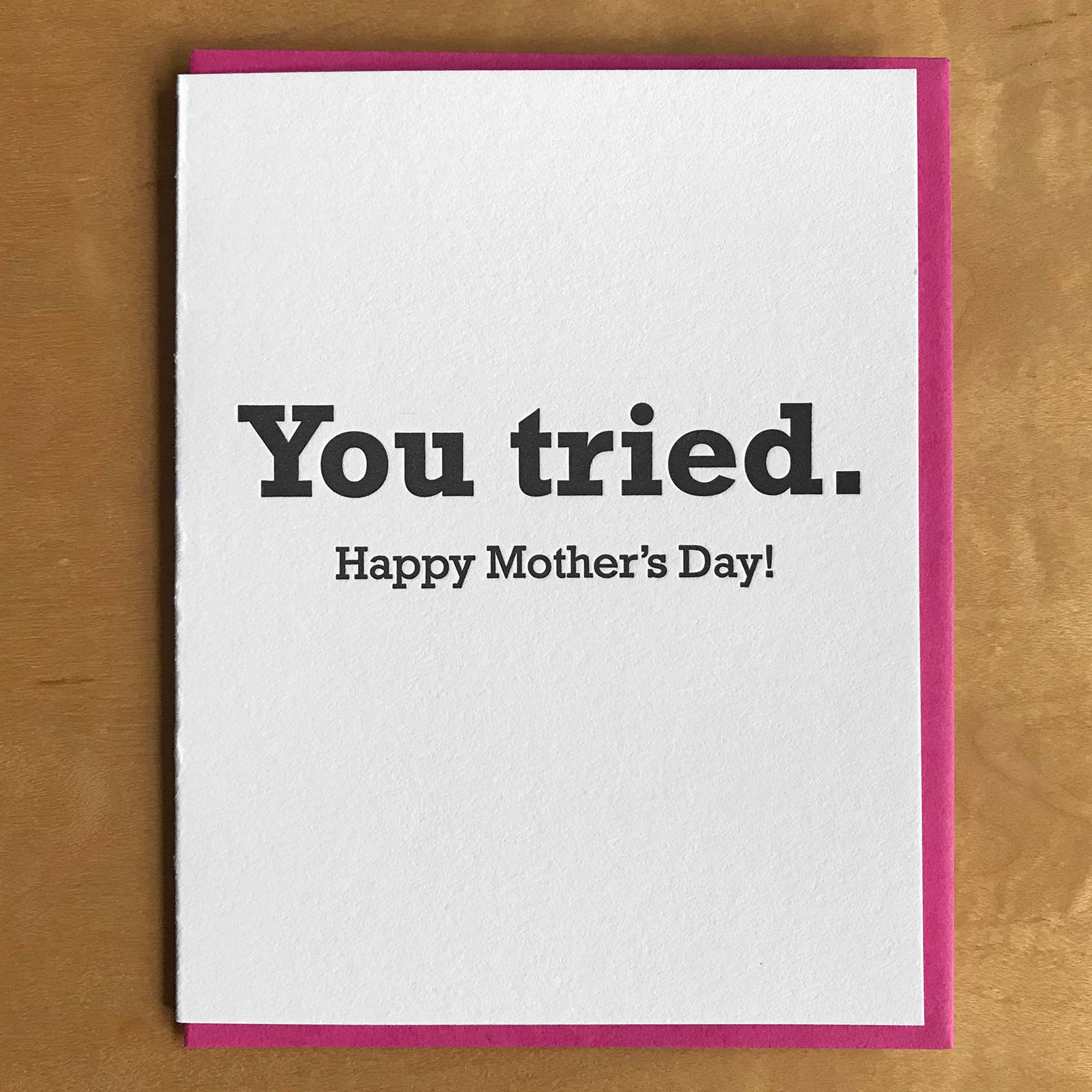 McBitterson's - You Tried Mother's Day