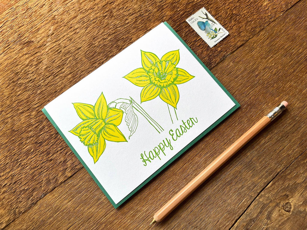 Noteworthy Paper & Press - Easter Daffodils Card