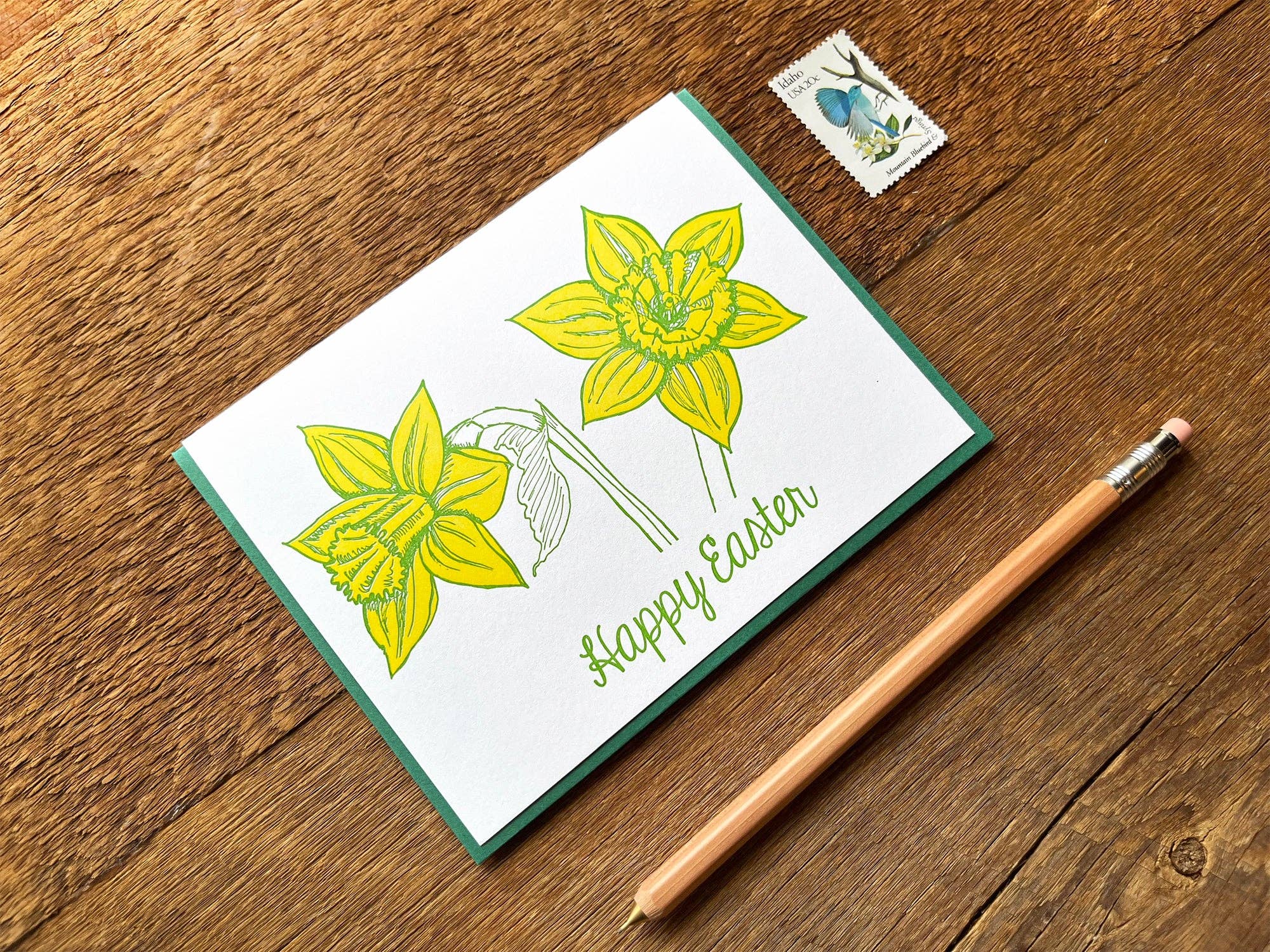 Noteworthy Paper & Press - Easter Daffodils Card