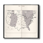 2027 "Space 17" Slim Weekly Planner - Genuine Leather Cover: Black