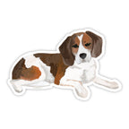1canoe2  - Beagle Decal Sticker