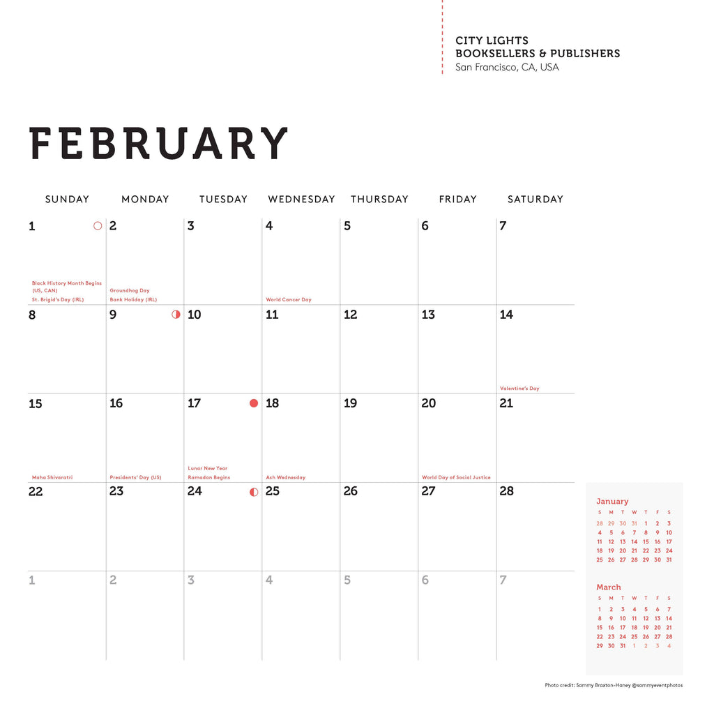 Chronicle Books - This Is My Bookstore 2026 Wall Calendar