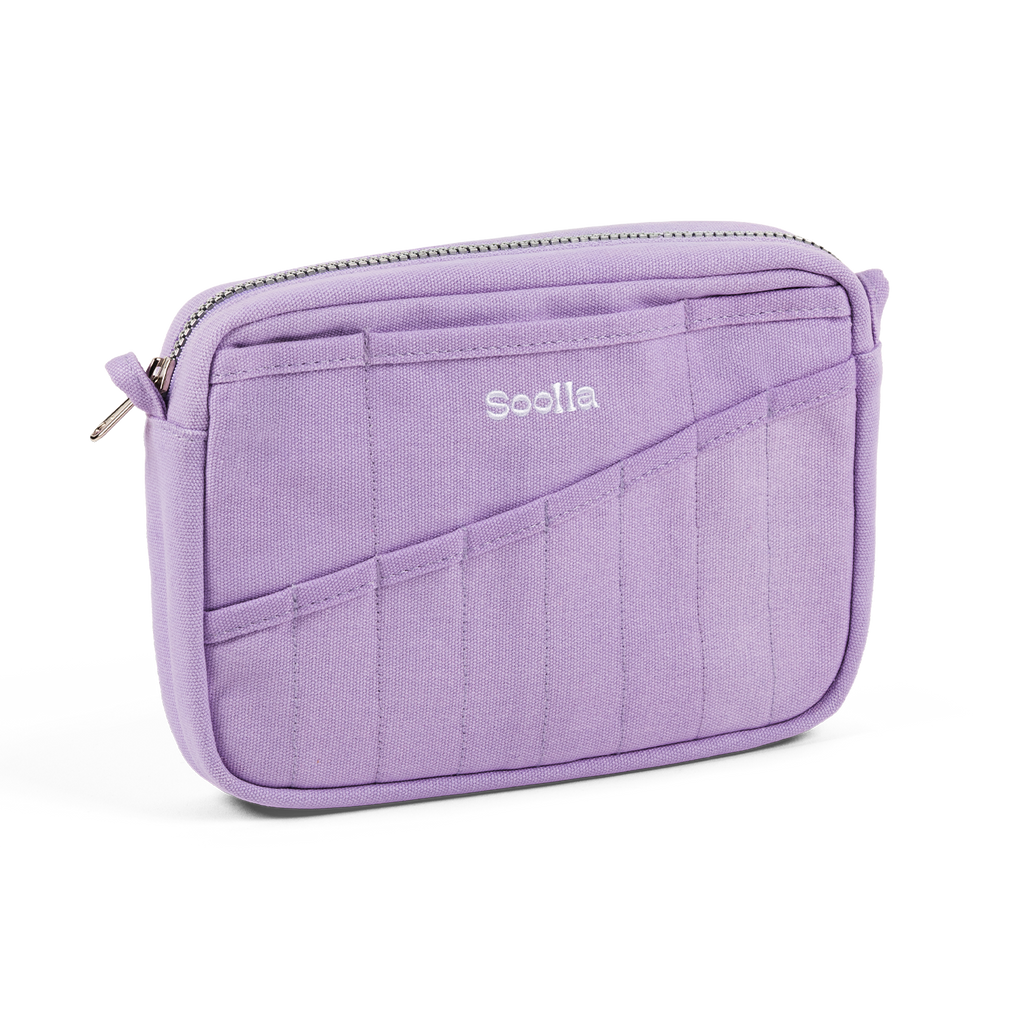 Soolla - Soolla® Studio Pouch, Lilac Love: Lilac Love
