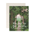 1canoe2  - Wedding Woods Greeting Card