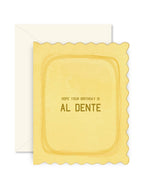 Ginger P. Designs - Pasta Al Dente folded Greeting Card