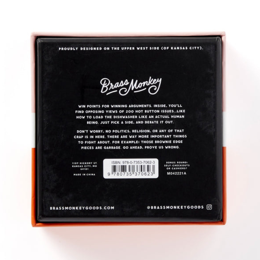 Chronicle Books,  It's Debatable Game