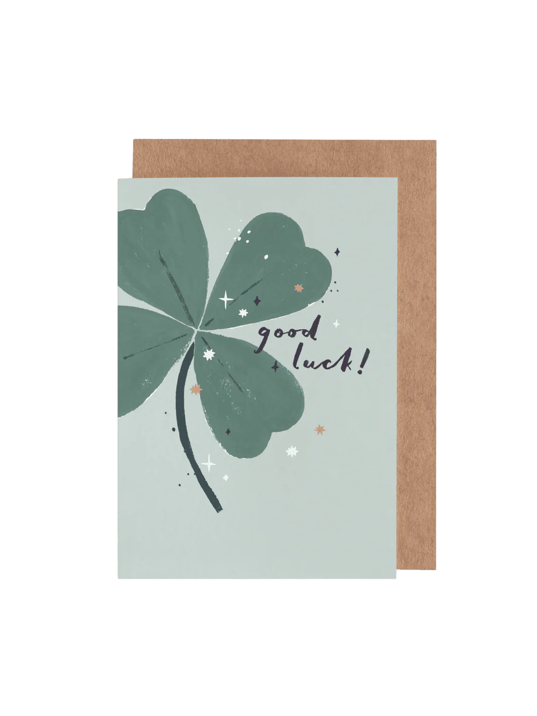 Sister Paper Co., Clover Good Luck Card