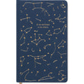 Cloth Journal - Navy Constellations "It Is Written In The Stars"