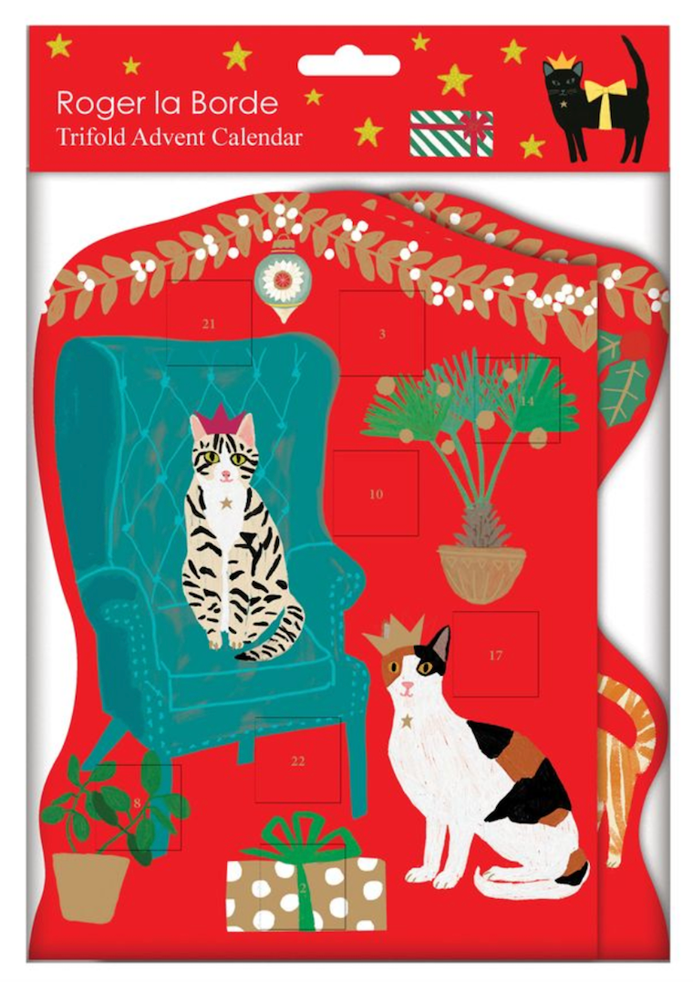 Cozy Cats Trifold Advent Calendar