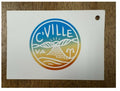 RPS, DOWNTOWN MALL CIRCULAR RAINBOW POSTCARD