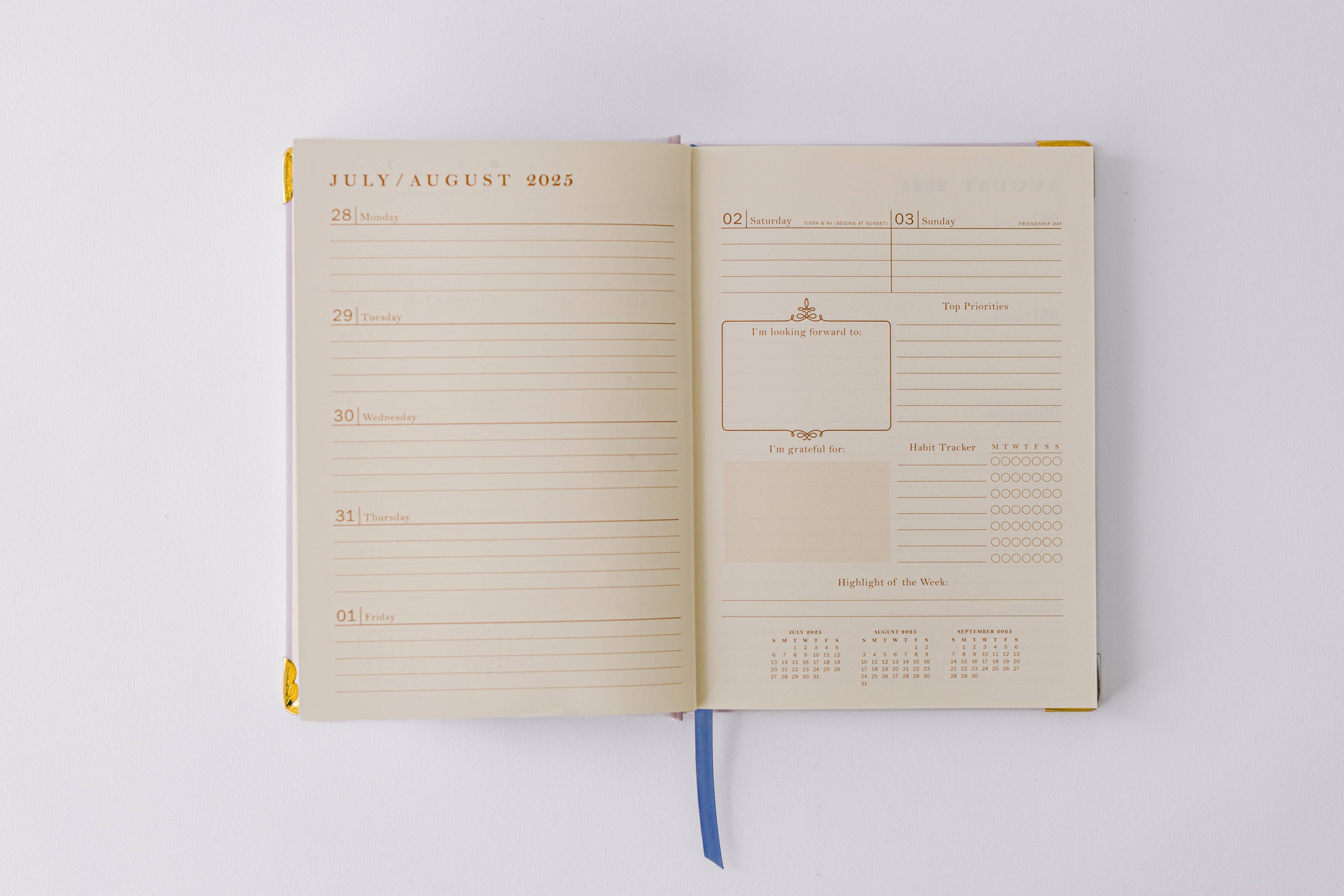 Good Juju Ink - 2026 Vines and Butterflies 17-Month Medium Bound Planner