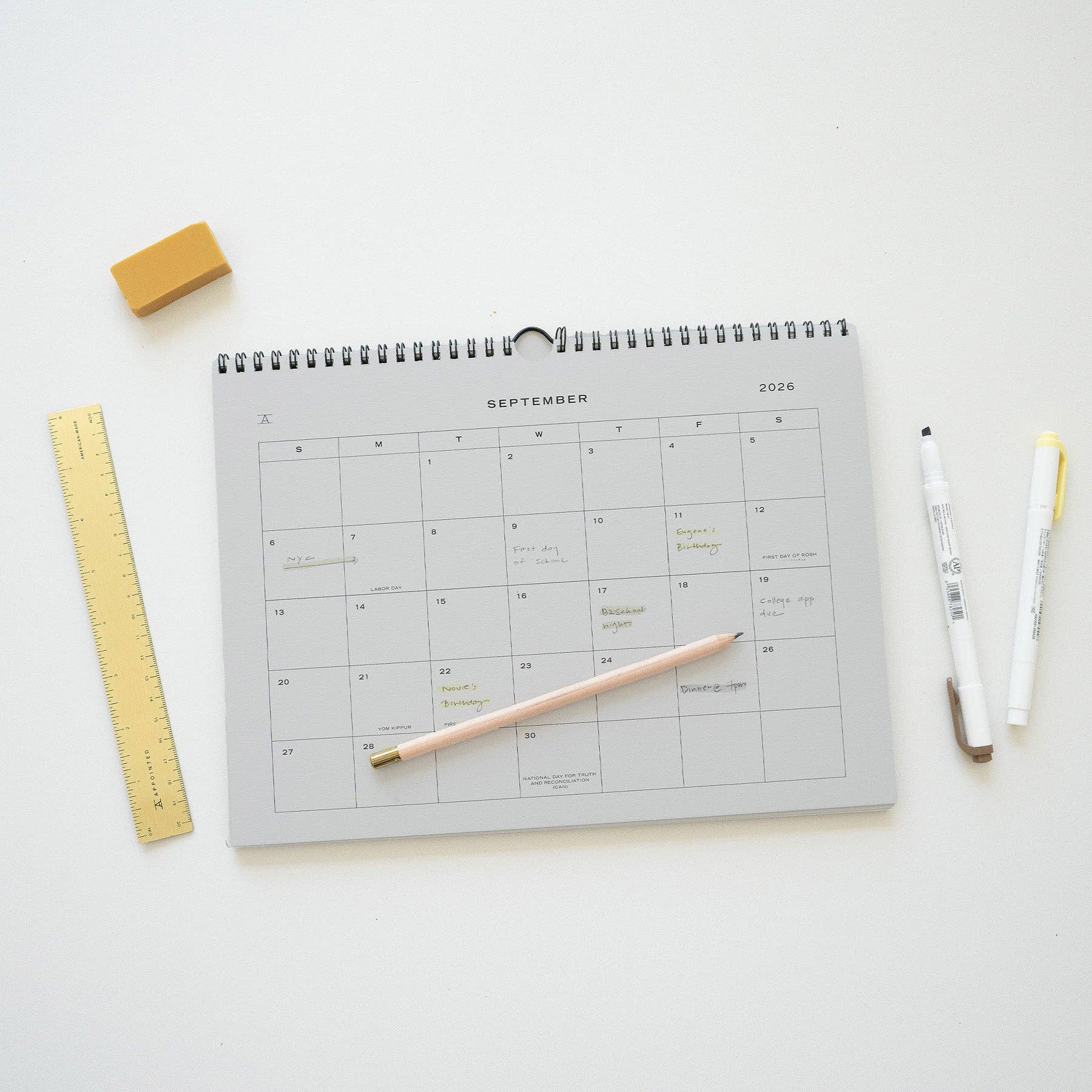 Appointed - 26-27 Studio Wall Calendar