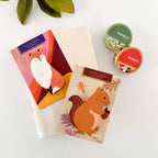 Girl of All Work - Fox Die Cut Sticky Notes