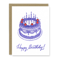 Kindred Letterpress - Birthday Cake Card