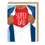 Apartment 2 Cards - Super Dad Father's Day Card (African American)