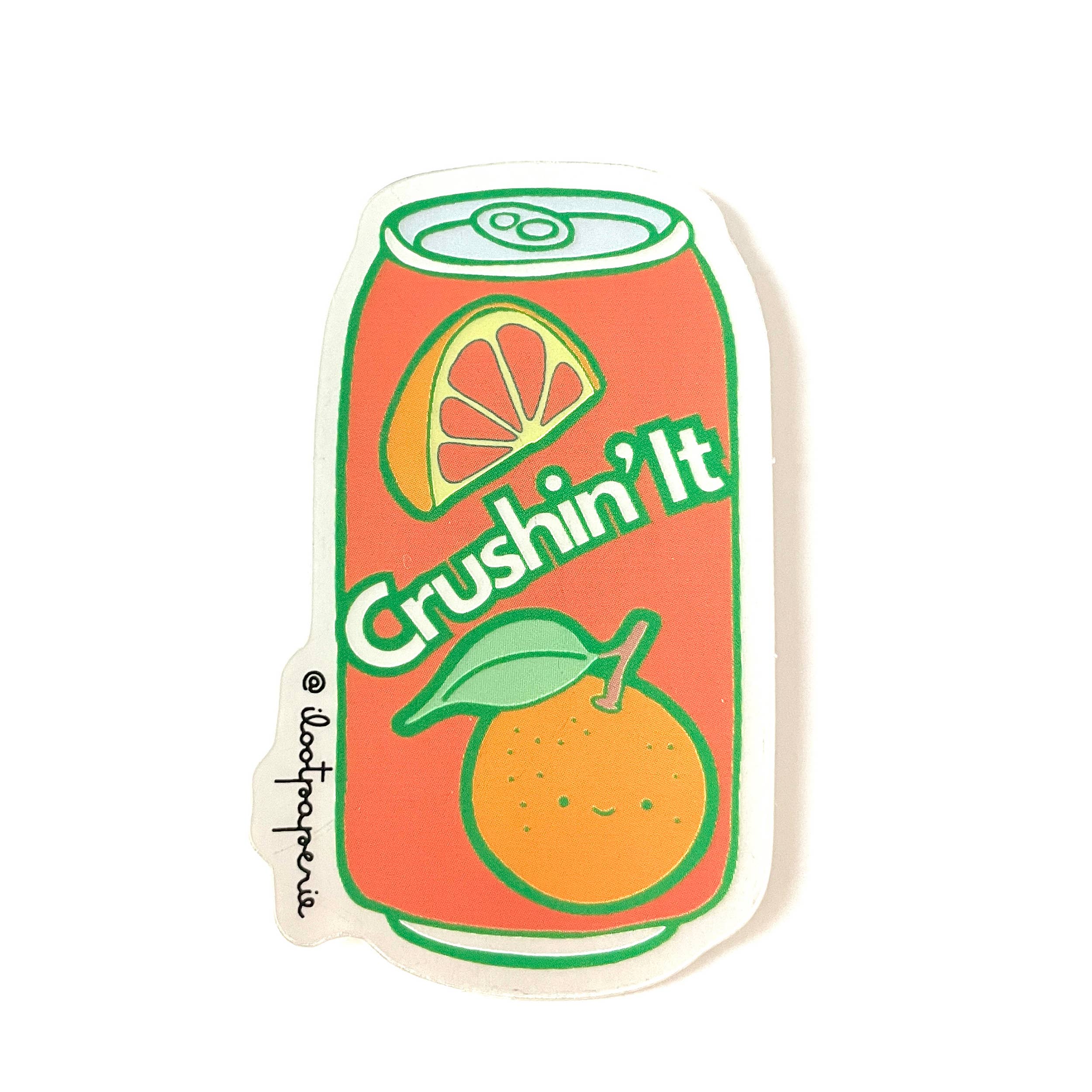 ILOOTPAPERIE - Crushin' It Soda Pop Single Sticker