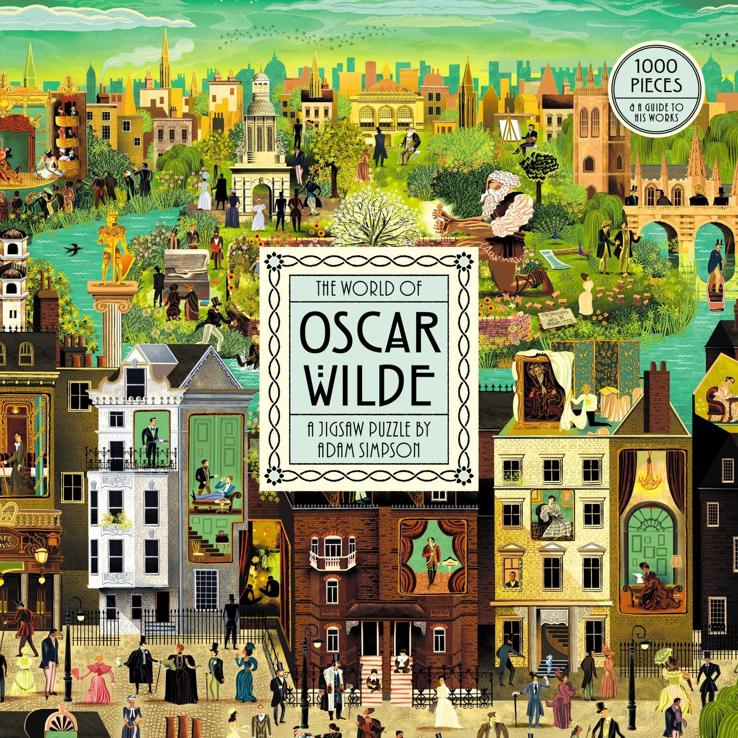 Chronicle Books - The World of Oscar Wilde 1000 Piece Puzzle