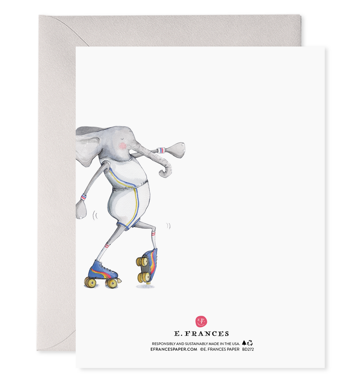 E. Frances Paper - Still Rolling Birthday Greeting Card: 4.25 X 5.5 INCHES