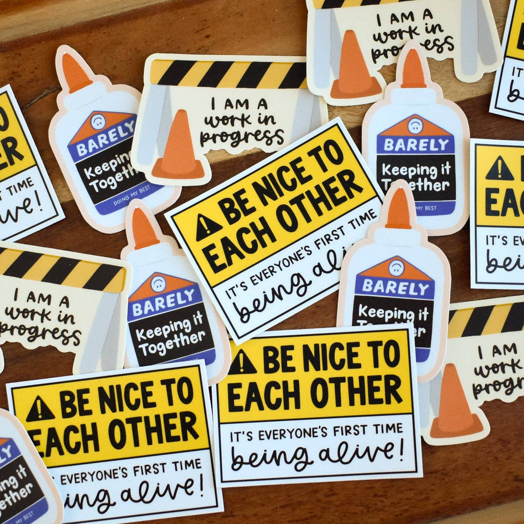 Kyn You Believe It - Barely Keeping It Together Vinyl Sticker