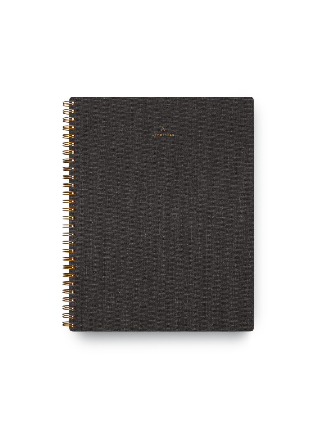 Appointed - The Notebook - Charcoal Gray: Blank