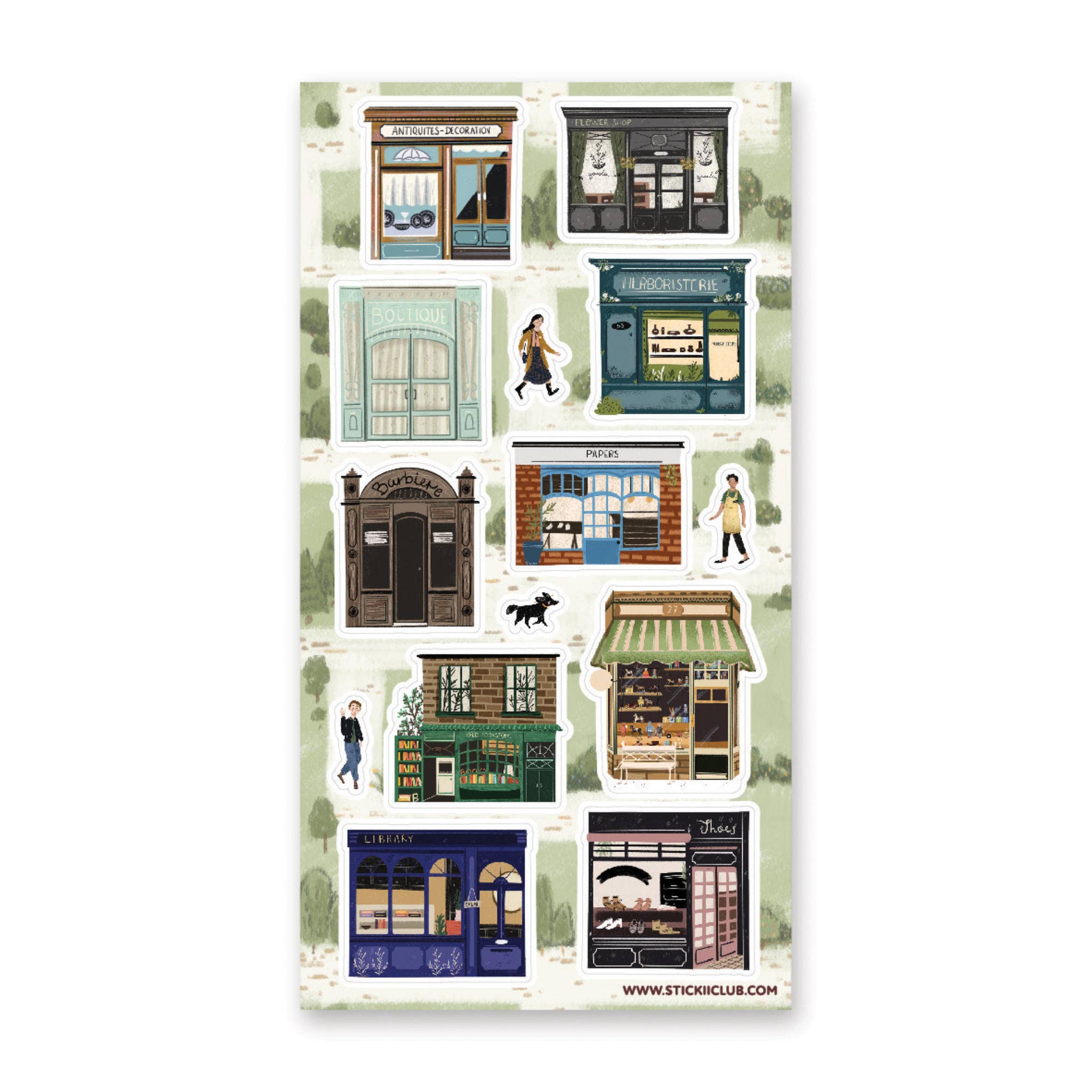 STICKII - Out on the Town Sticker Sheet