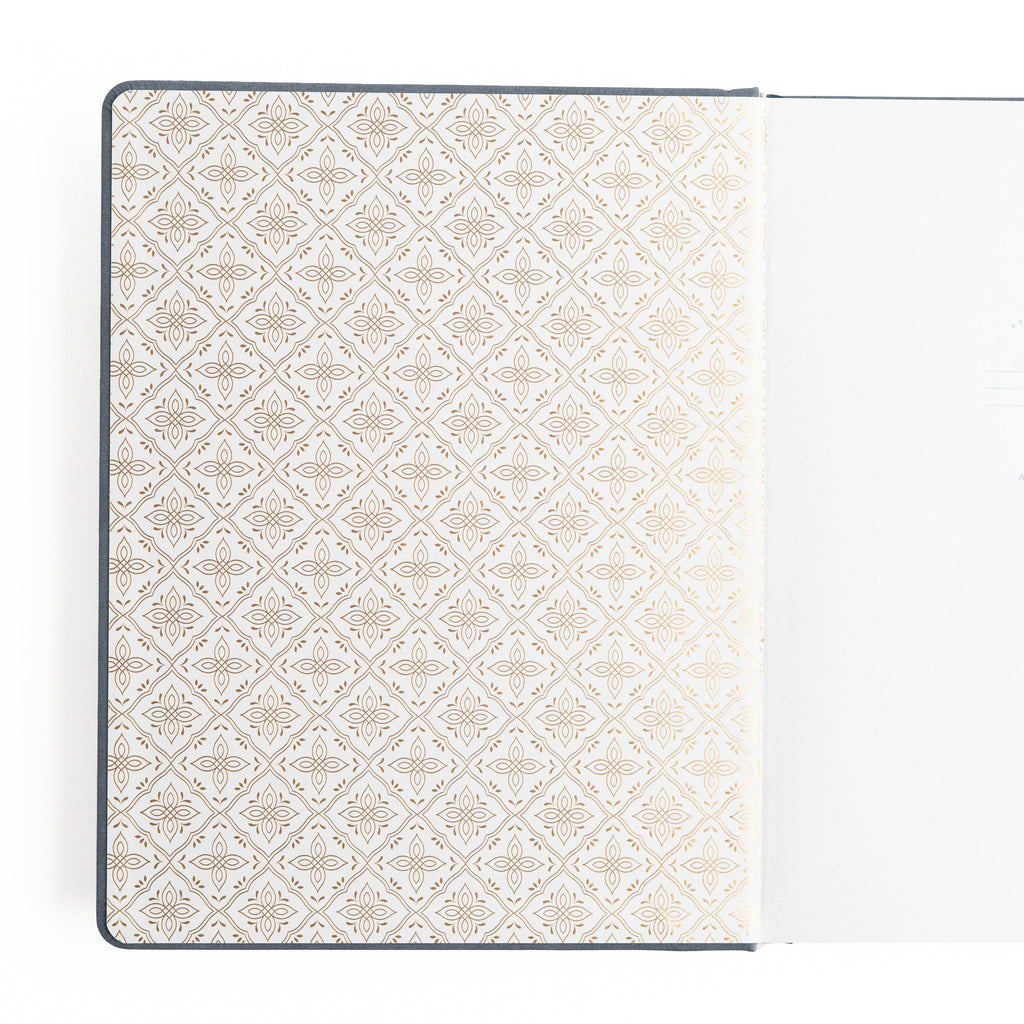 Archer and Olive - Storybook in Navy | Books: Ivory Dot Grid / B5