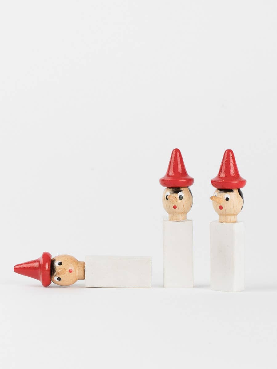 San Lorenzo Design - Pinocchio Wooden Pencil Eraser