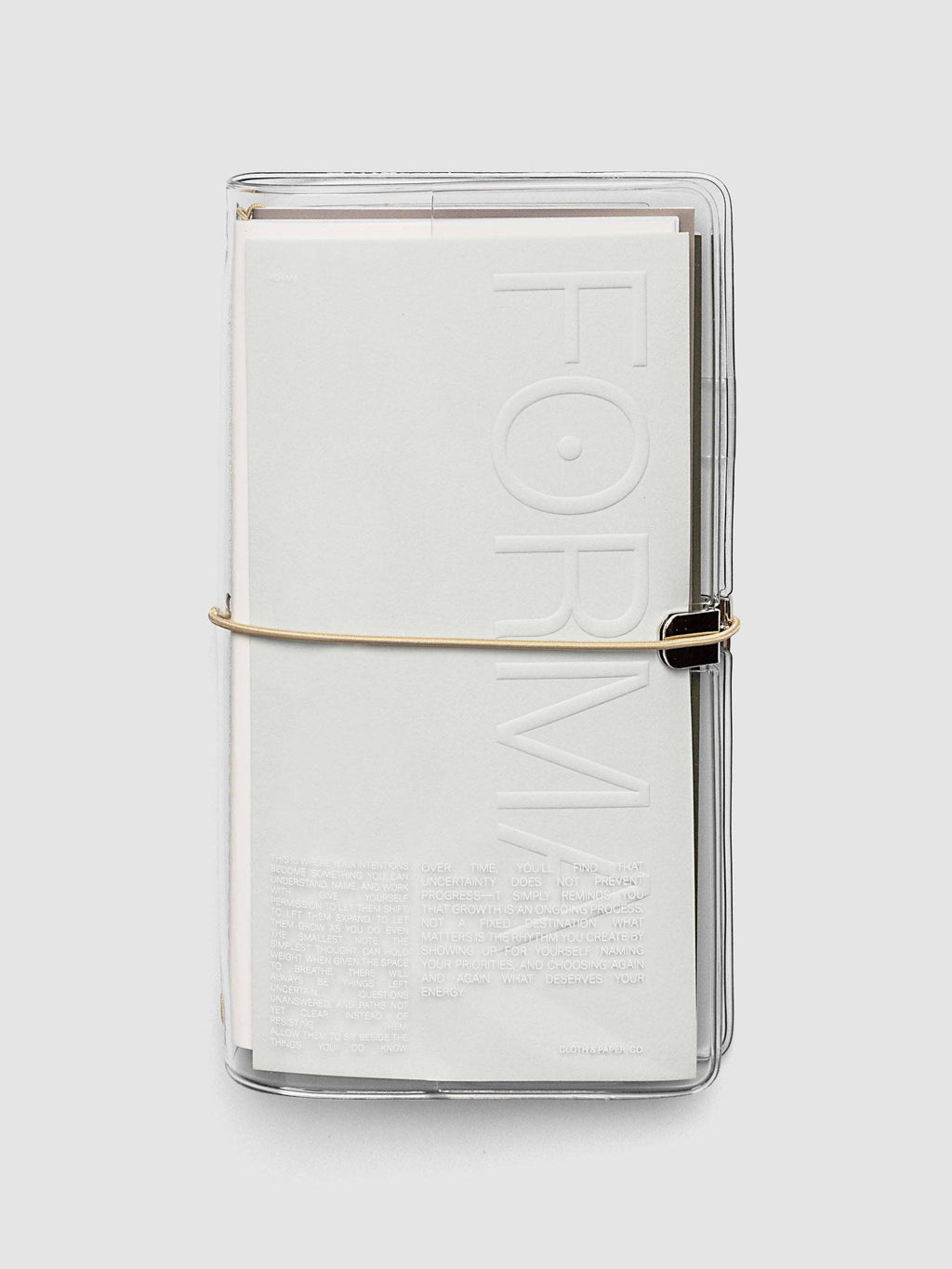 Cloth & Paper - FORMA Travel Notebook Set | A5 Slim