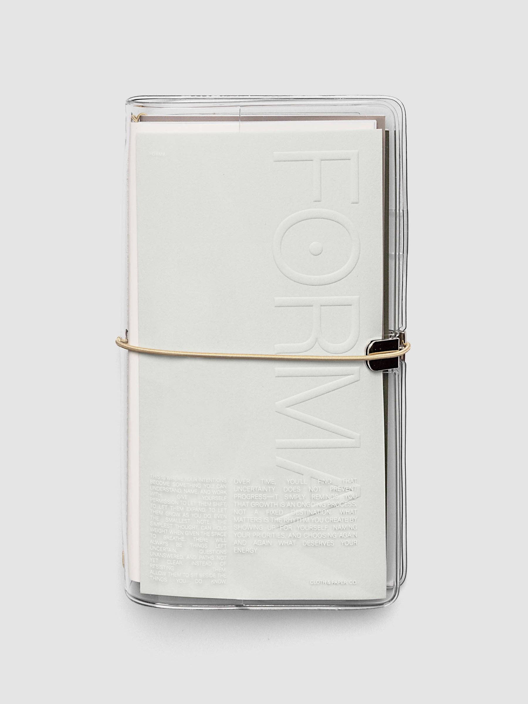 Cloth & Paper - FORMA Travel Notebook Set | A5 Slim