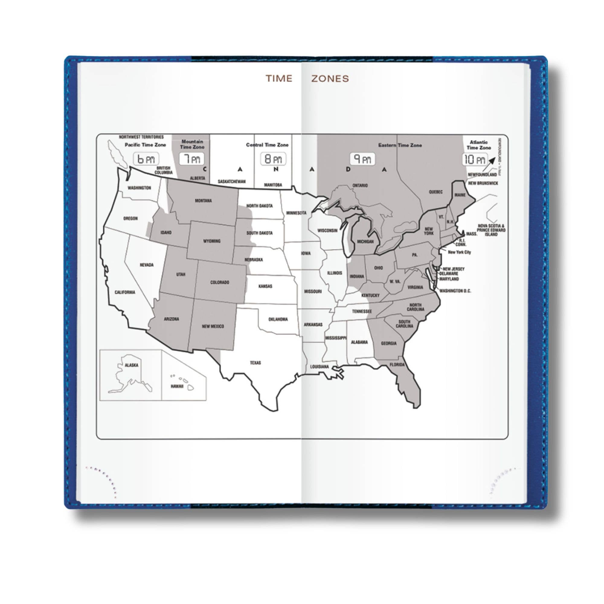 Exacompta 2026 Pocket Planner - "Space 17" : Texas Blue