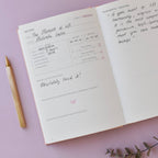 Kunitsa Co - Reading Journal (Avid Reader): Blush