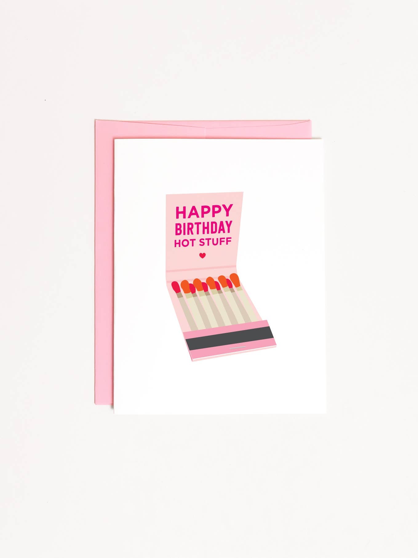 Graphic Anthology Greeting Cards - Hot Stuff birthday card | matchbook greeting card