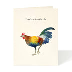 Felix Doolittle - Italian Rooster - Thank You Card
