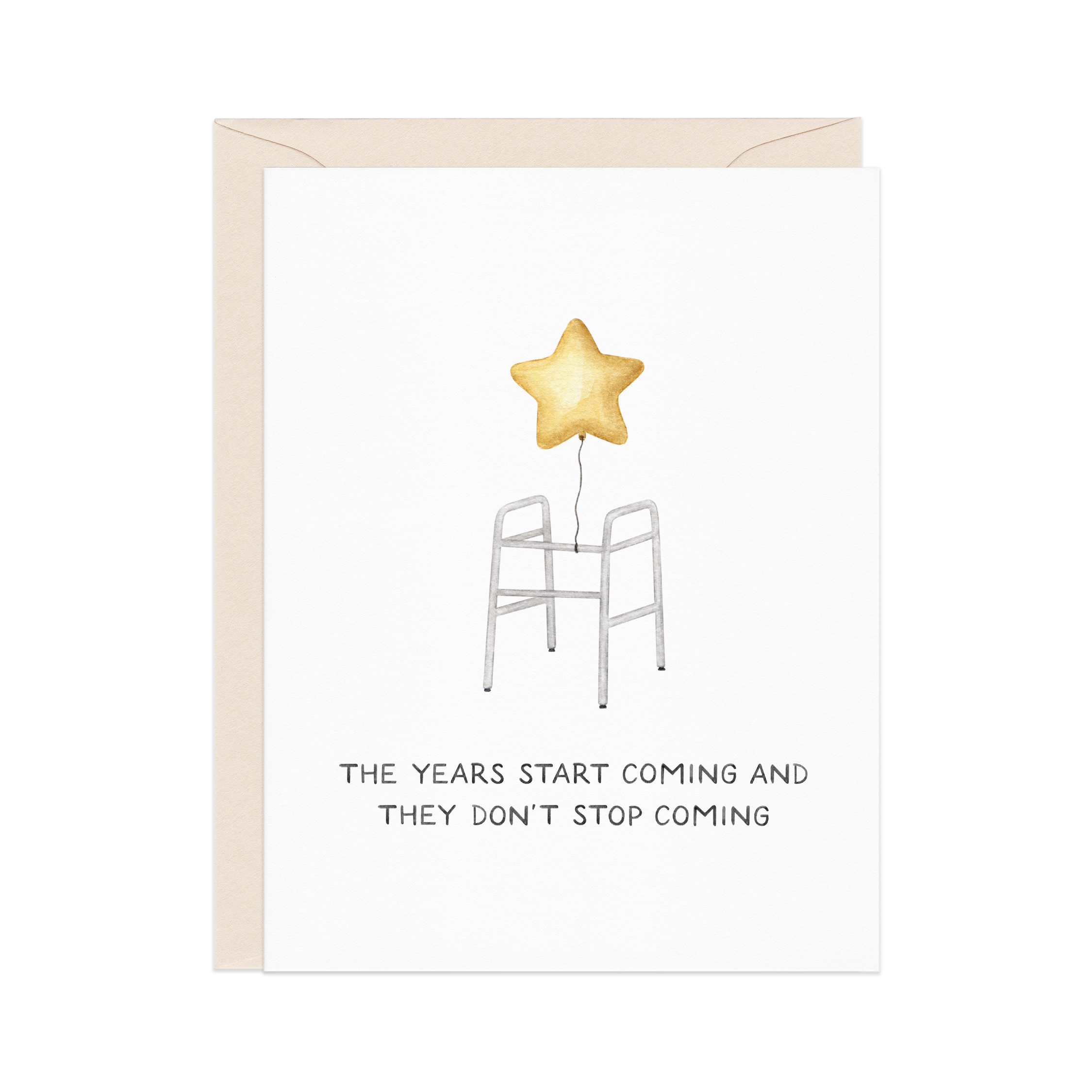 Amy Zhang - The Years Start Coming — Funny Millennial Birthday Card