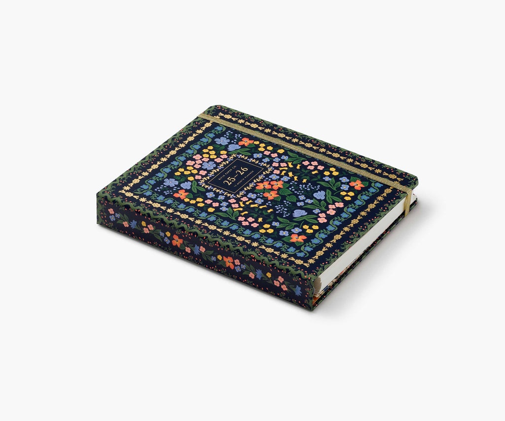 Rifle Paper Co. - 2026 Wildwood 17-Month Academic Covered Spiral Planner