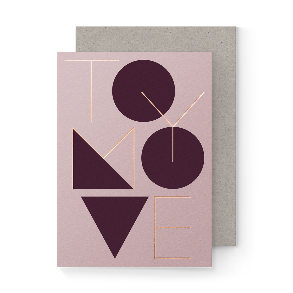 Dear Beni - To My Love A6 Folded Card