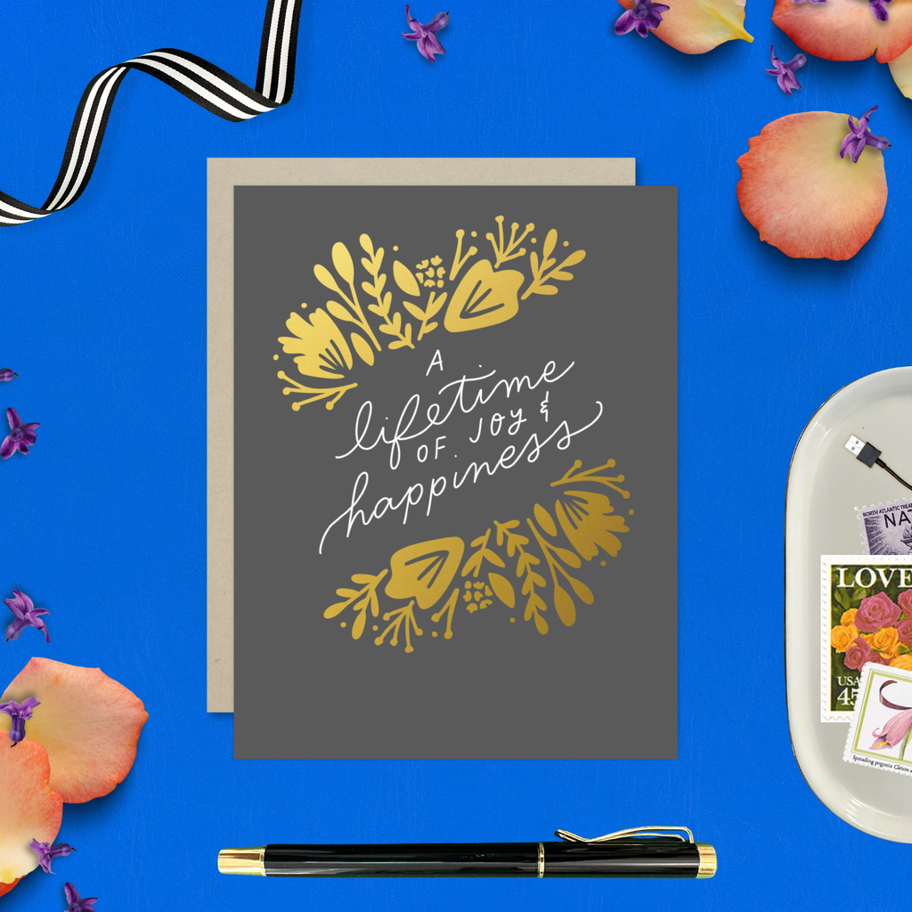 Barone and Co. - Lifetime Spray Wedding Card