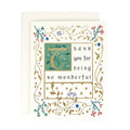 Amy Heitman - Illuminated Thank You Greeting Card