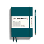 Leuchtturm1917 - Notebooks - Medium (A5): Pacific Green / Hardcover / Ruled